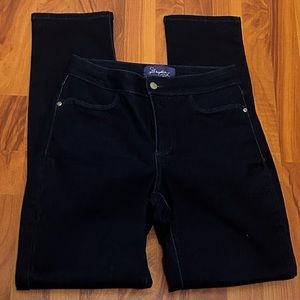 NYDJ dark blue lift & tuck Technology Jeans Sz 6